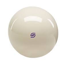 Aramith Magnetic Tournament Cue Ball with Valley Cougar Logo – Perfect Roll Pool Accessory