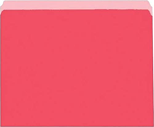 Pendaflex Colored File Folders, Red (PFX152RED), Letter