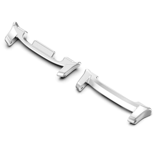Stainless Steel Connector Adapter for Galaxy Watch 9/8 Classic - Silver