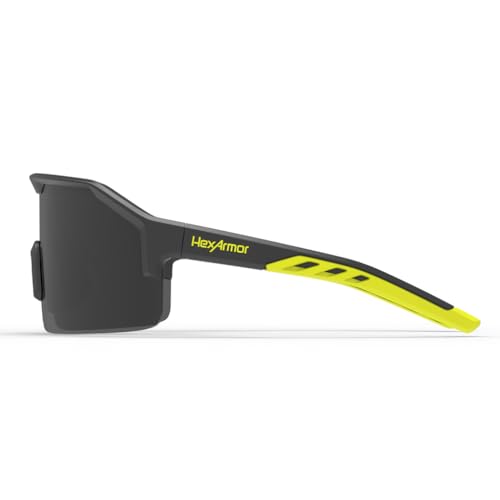HexArmor Shockwave Safety Work Glasses | ANSI Z87+, UV, Anti-Fog, Polarized