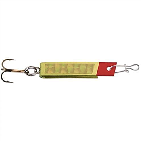 Super Duper Prism Lite Fishing Lure - Brass Gold Prism, 1.5 Inch