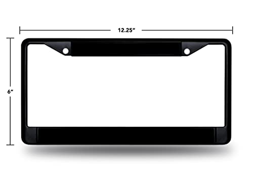 San Jose Sharks Chrome License Plate Frame - 6 x 12.25