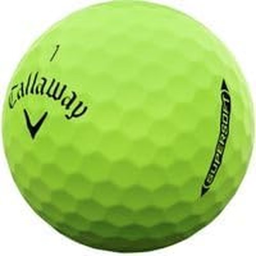Callaway Golf Supersoft Matte Green Golf Balls - Customizable 2025 Model for Enhanced Performance