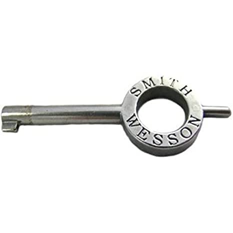 Standard Handcuff Key with Pin - Durable Steel for Law Enforcement