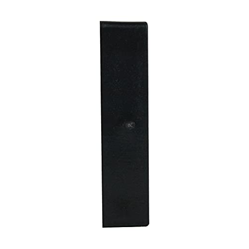 Old School Skateboard Riser Pads Set of 2 - 1/2" Black Plastic