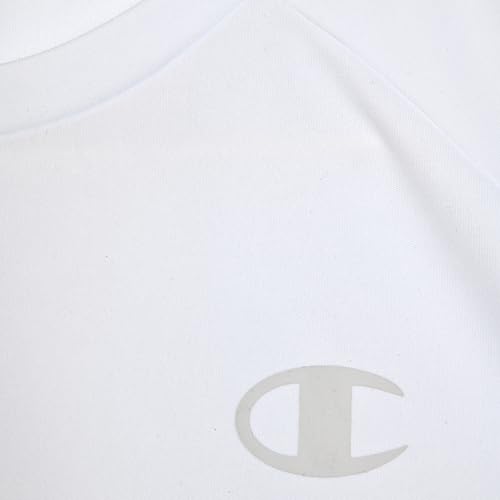 Champion Boys' Performance Athletic Short Sleeve T-Shirt X-Large Bright White