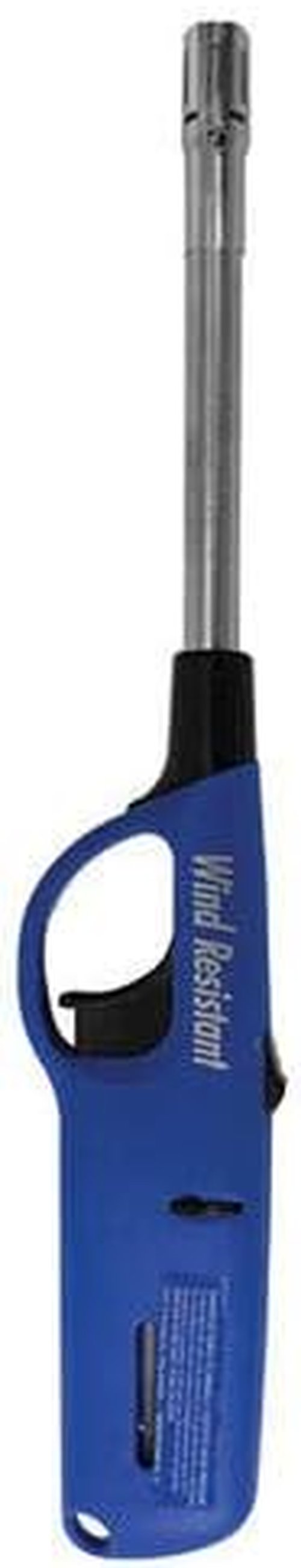 Click n Flame Utility Lighter 4-Pack | Wind Resistant Flexible Shaft for BBQ, Kitchen & Grill