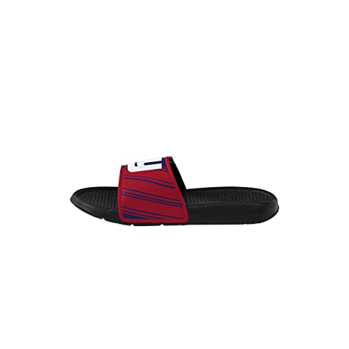 Youth NFL Logo Sport Shower Slide Flip Flop Sandals - New York Giants 4-5 Big Kid