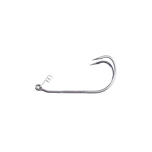 Wide Gap Live Bait Hooks - Size 4 Frog Hook, Smoke Satin