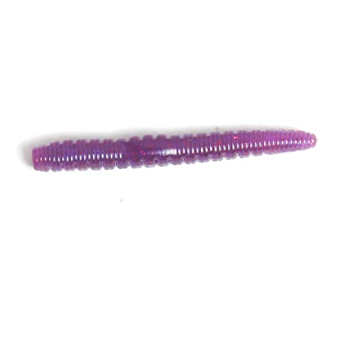 NED Worm Soft Plastic Fishing Lure - 3-Inch - Aaron's Morning Dawn