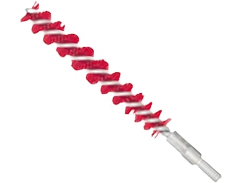 Nylon Bore Brush .284/7MM - Heavy-Duty Red Bristles for Firearm Cleaning