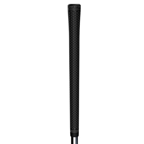 Midsize Golf Club Grips - SuperStroke Crossline 2.0 - Black
