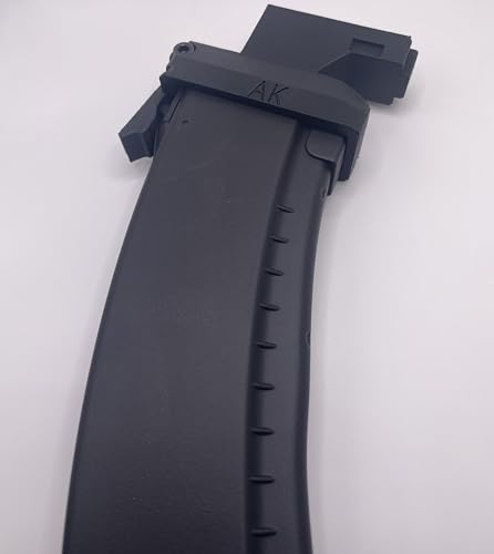 Airsoft Magazine Adapter for Odin M12 & Sidewinders - Black AK AEG