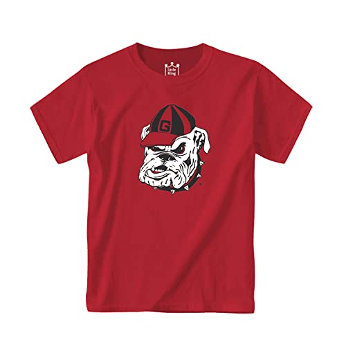 Georgia Bulldogs Toddler Big Logo T-Shirt - 100% Cotton - 4T