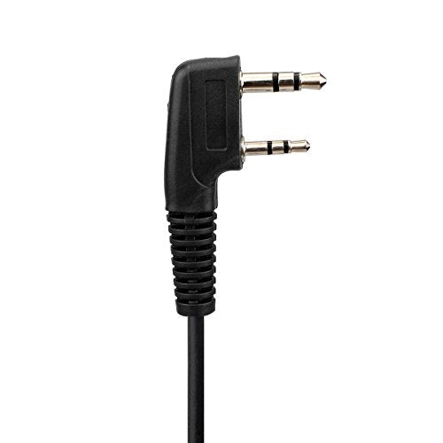 Retevis Overhead Walkie Talkie Headset with Adjustable Boom Mic for RT22/RT68/RT21/H777