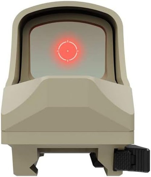 HOLOSUN 510C Open Reflex Sight - Multi-Reticle 2 MOA Dot & 65 MOA Circle - Solar FailSafe, Shake-Awake, Red/Green