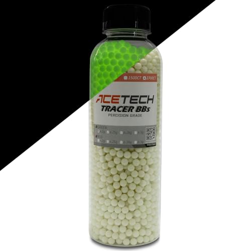 Glow in the Dark 6mm Tracer BBs - 0.20g Green (Pack of 2700)