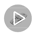 3" x 1.5" Stainless Steel Marine Hinges - Pack of 2