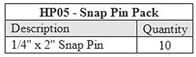 Muddy Treestand Snap Pins 10PK