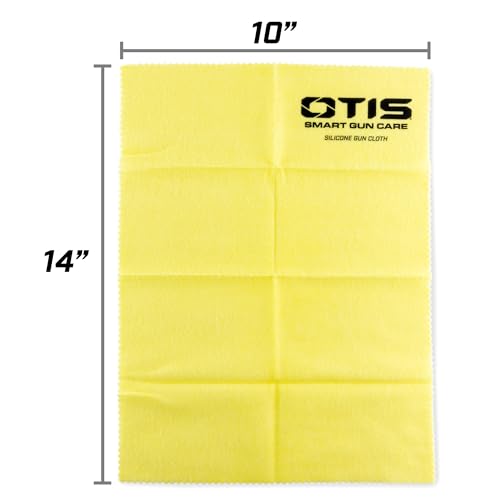 Silicone Gun Cloth - 10"x14" Soft Cotton for Firearm Care