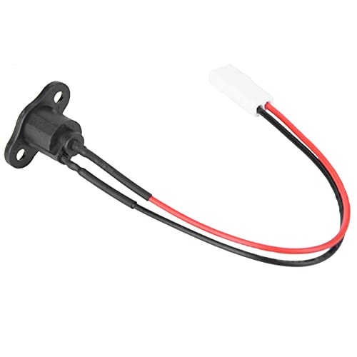 Electric Scooter Charging Port with Waterproof Silicone Sleeve