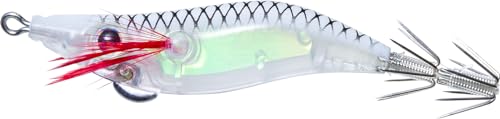 Mini Aurora Squid Jig - Floating 2 Inch Luminous White