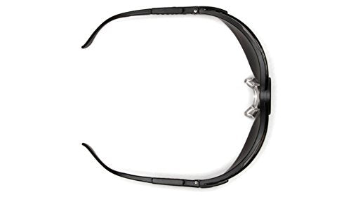 Rendezvous Safety Glasses - Clear Anti-Fog Lens with Black Frame