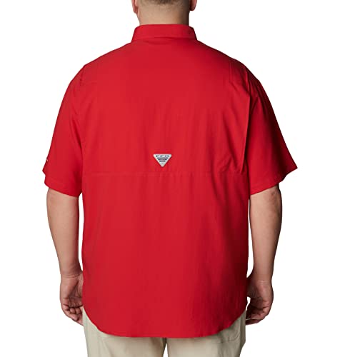 Men's Short Sleeve Fishing Shirt - Ohio State Buckeyes - XX-Large - Intense Red