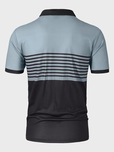 Men's Golf Shirt - Short Sleeve Casual Work T-Shirt