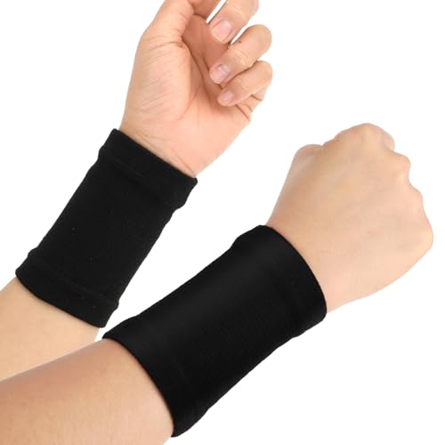Wrist Compression Sleeves - 2 Pairs Carpal Tunnel Support