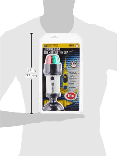 Portable LED Bow Light with Suction Cup - One Size