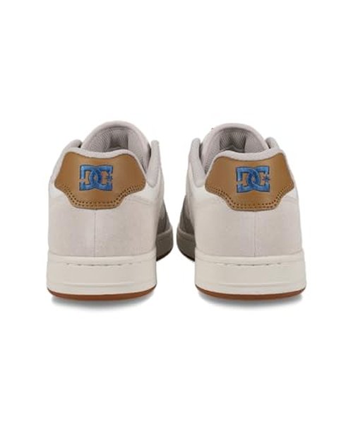 DC Men's Manteca 4 Skate Shoe, TAN/Blue/Gum, 10