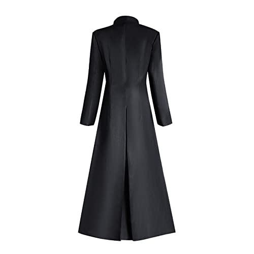 Women's Clergy Robe Costume - Black, XX-Large Pastor Coat