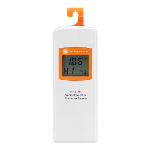 Wireless Heat Stress Index Monitor - Multi-Zone Temperature & Humidity Tracker