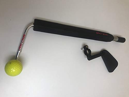 IMPACT SNAP Clubhead Attachment for Golf Swing Trainer & Golf Swing Training Aid for Indoor & Outdoor Golf Swing Repetition - Right Handed ONLY