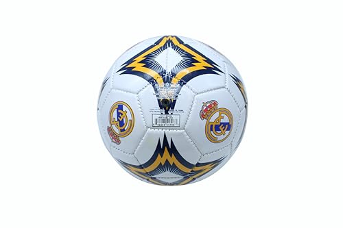 Official Licensed Real Madrid Soccer Ball Size 2 - Team Colors & Logo