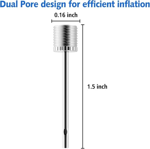 35pcs Stainless Steel Air Pump Needle Set for Sports Balls with Storage Case