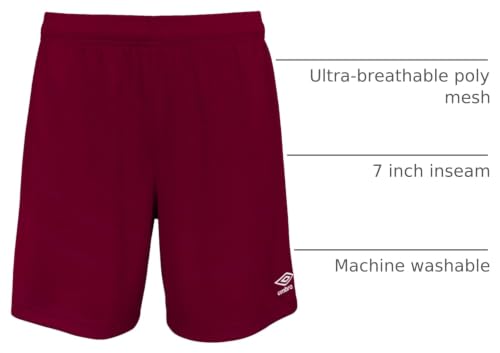 Youth Field Shorts - Breathable Maroon - X-Small