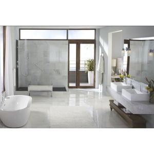 Moen YG0412CH Bathroom Safety 12-Inch Stainless Steel Modern Bathroom Grab Bar, Chrome