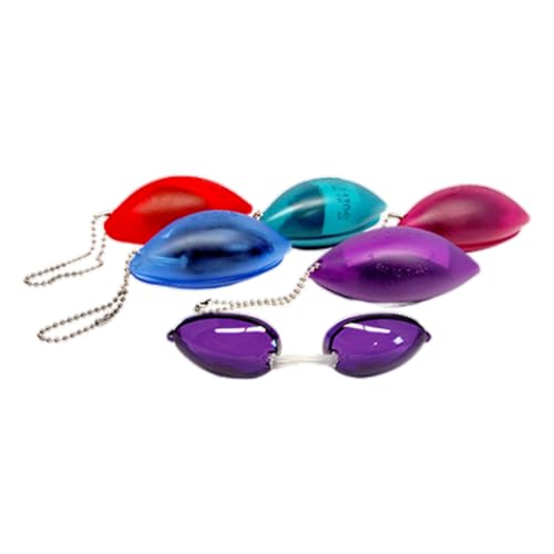 Soft Tanning Goggles with Flex-Fit Nose Piece - Random Color
