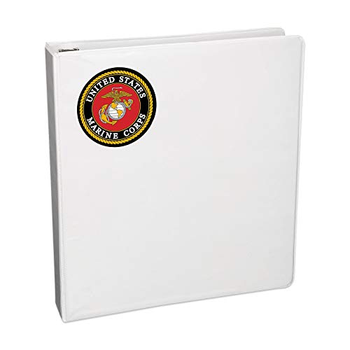 U.S. Marine Corps Die-Cut Vinyl Car Decal - Outdoor Use