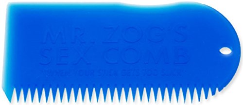Surfboard Wax Comb - Blue - For Removing and Texturing Surfboard Wax