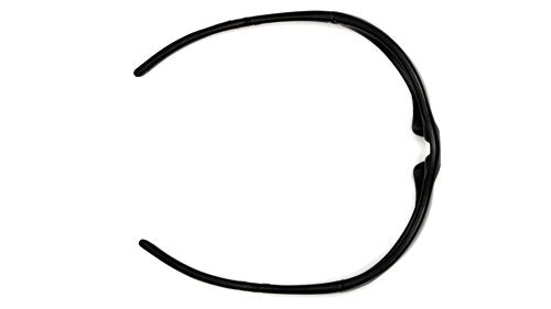 Zone II Safety Glasses - Matte Black Frame with Indoor/Outdoor Mirror Lens