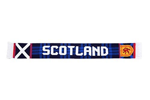 High-Definition Scotland Soccer Knit Scarf - Vivid Colors