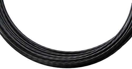 Gamma Jet Tennis String - AMP Polyester, 17g, Black - Maximum Control & Spin