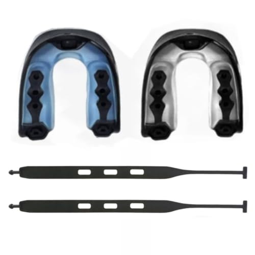 Football Mouth Guard, 2pcs Guard Sports Youth Mouthpiece Boxing