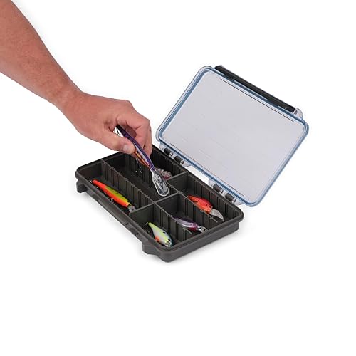 Plano Waterproof StowAway 3600 Tackle Box 4-Pack IPX7 Rustricor Lid Organizer
