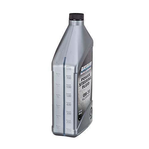 Quicksilver Synthetic Power Steering Fluid SAE 0W-30 32 Oz - Marine & Outboard Use