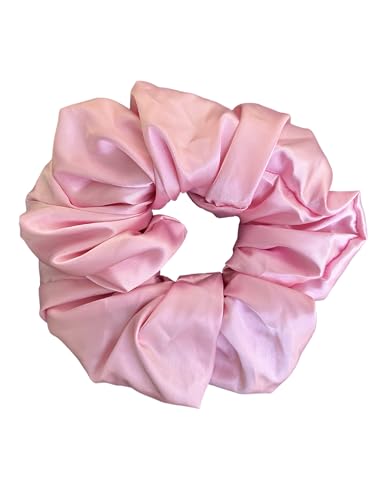 Yoga Mat Scrunchie Strap - Adjustable Band for Most Mats - Pink