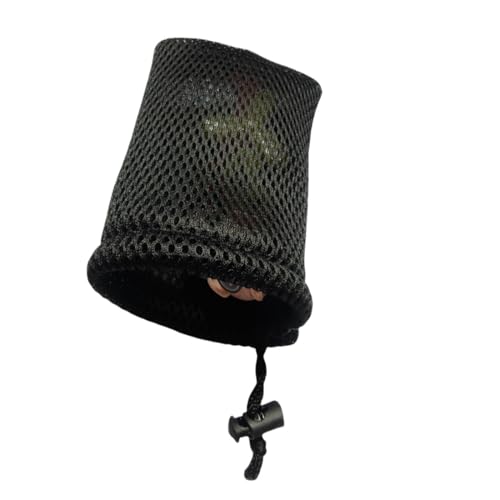 Small Nylon Mesh Drawstring Storage Bags - 6 Pack, 6" x 4"
